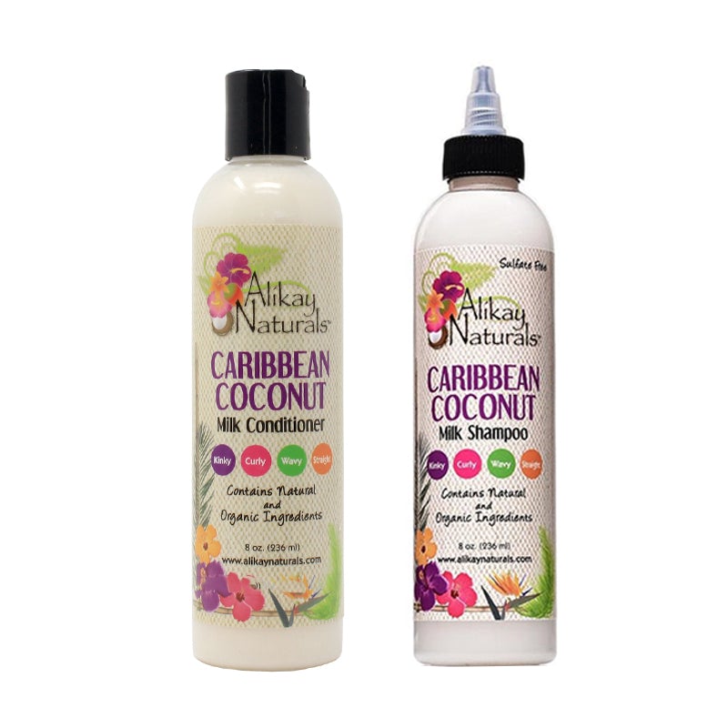 Alikay Naturals Milk Conditioner Milk Shampoo Set