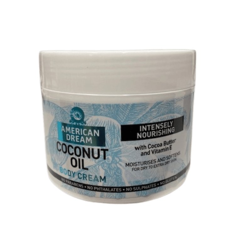 American Dream Coconut Oil Body Cream Jar 500ml