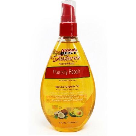 Africa's Best Textures Porosity Repair - Nutrient Rich Natural Hair Growth Oil | BeautyFlex UK