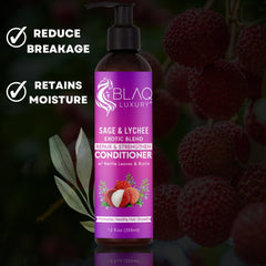 Blaq Luxury Sage & Lychee Repair and Strengthen Conditioner 12oz