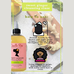 Camille Rose Sweet Ginger Cleansing Rinse 355ml