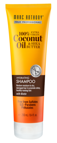Marc Anthony 100% Extra Virgin Coconut Oil and Shea Butter Hydrating Shampoo 8.4oz | BeautyFlex UK