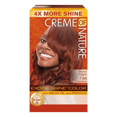 Buy Creme of Nature Exotic Shine Permanent Hair Color from BeautyFlex UK. New Creme of Nature hair products available at affordable price.