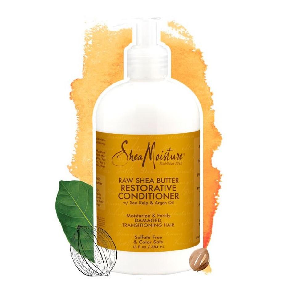 Shea Moisture Raw Shea Butter Restorative Conditioner 384ml | BeautyFlex UK