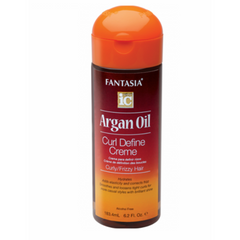 Fantasia IC Argan Oil Curl Define Creme Curly Frizzy Hair 183.4ml | BeautyFlex UK