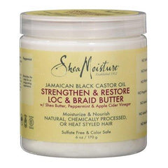 Shea Moisture Jamaican Black Castor Oil Loc And Braid Butter 6 oz | BeautyFlex UK
