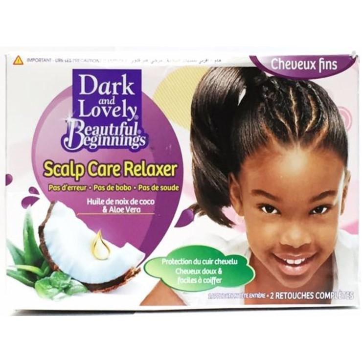 Dark and Lovely Beautiful Beginnings Relaxer Kit Fine | BeautyFlex UK