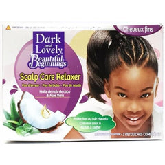 Dark and Lovely Beautiful Beginnings Relaxer Kit Fine | BeautyFlex UK