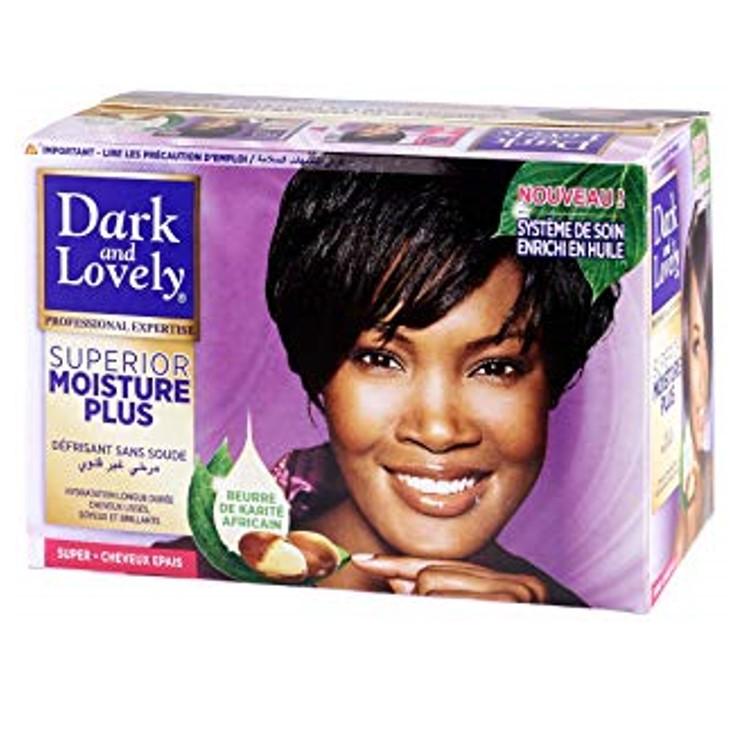 Dark and Lovely Superior Moisture Plus Relaxer Kit Super | BeautyFlex UK