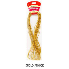 Hair Decoration Braiding Cord Gold