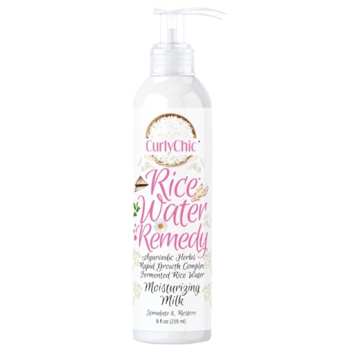 Curly Chic Rice Water Moisturizing Hair Milk 8oz