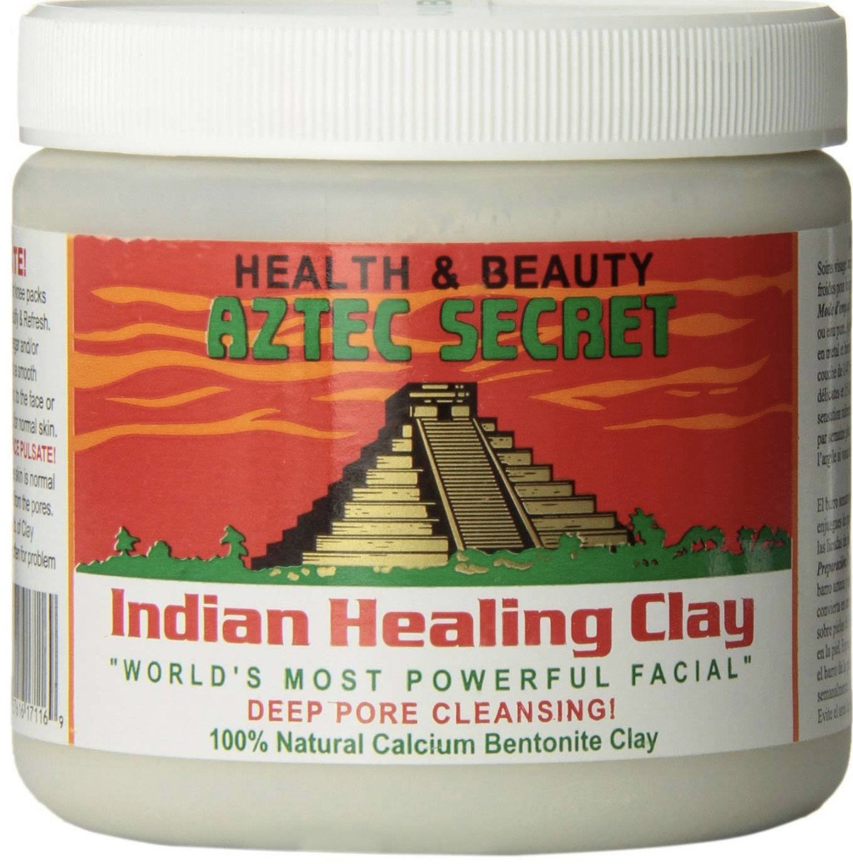 Aztec Secret Indian Healing Clay - Original Jar 1lb | BeautyFlex UK