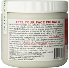 Aztec Secret Indian Healing Clay - Original Jar 1lb - Usage | BeautyFlex UK