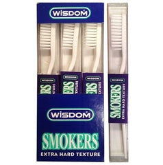 WISDOM EXTRA HARD SMOKERS BRUSH