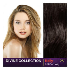 TF Half Synthetic Wig - Kelly 25''