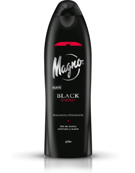 Magno Black Energy Shower Gel 550ml | BeautyFlex UK