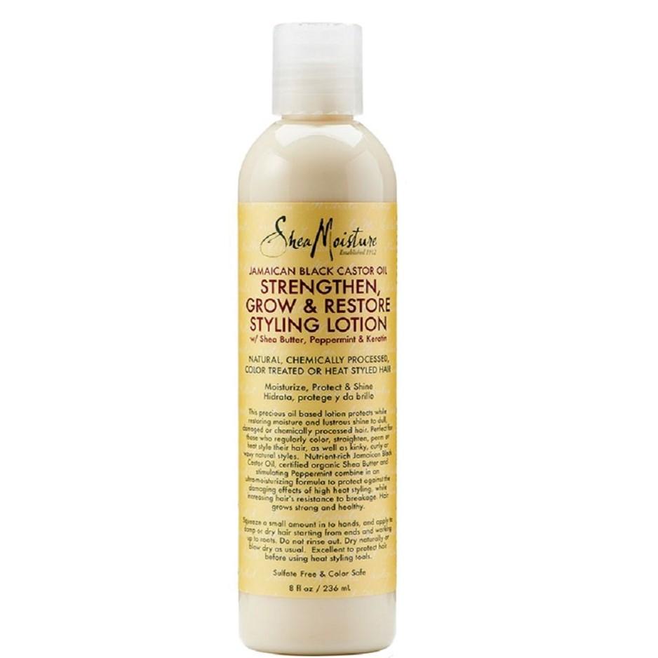 Shea Moisture Jamaican Black Castor Oil Grow and Restore Styling Lotion 236ml | BeautyFlex UK