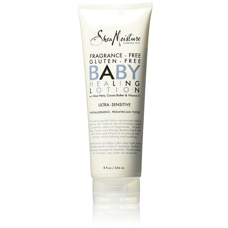 Shea Moisture Fragrance Free Baby Healing Lotion 236ml | BeautyFlex UK