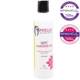 Mielle Organics Mint Almond Oil 240ml | BeautyFlex UK