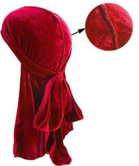 Magic Collection Velvet Durag Deep Wave Durag #4803 ALL COLORS