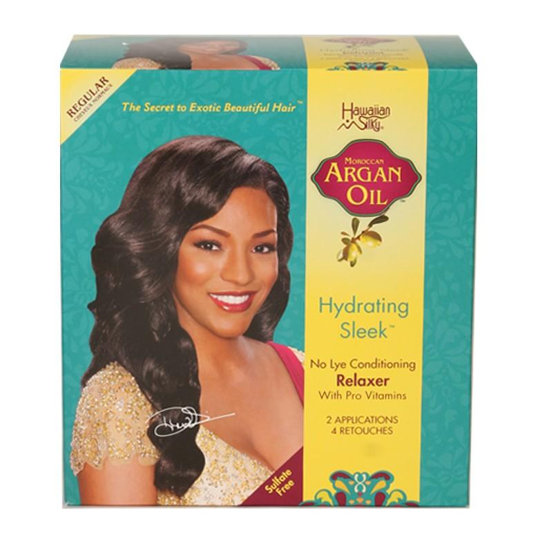Hawaiian Silky Argan Oil No Lye Relaxer Regular | BeautyFlex UK
