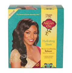 Hawaiian Silky Argan Oil No Lye Relaxer Regular | BeautyFlex UK
