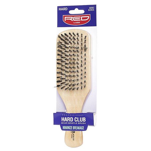 Red By Kiss Premium HARD CLUB Brush #BOR05 | BeautyFlex UK