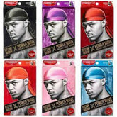 Red By Kiss Bow Vow X Power Wave Luxe Velvet Durag - All Colours | BeautyFlex UK