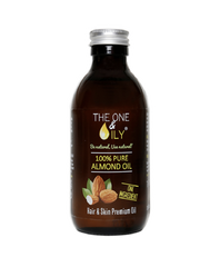The One & Oily Hair & Skin Premium Oil 100% Pure Almond Oil - 200ml