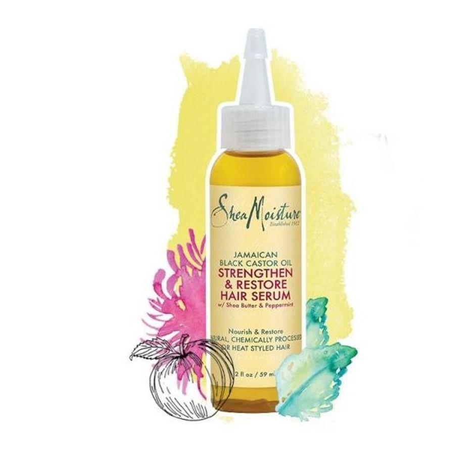 Shea Moisture Jamaican Black Castor Oil Strengthen and Restore Oil Serum 59ml | BeautyFlex UK