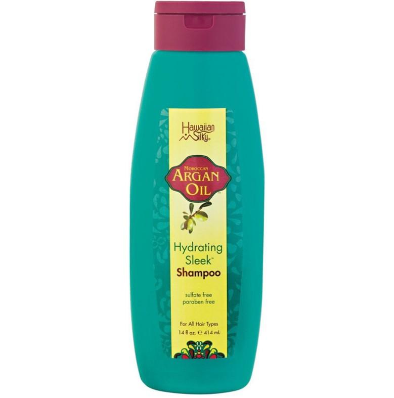 Hawaiian Silky Argan Oil Hydrating Sleek Shampoo 414ml | BeautyFlex UK