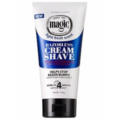 Magic Razorless Cream Shave Light Fresh Scent 170g