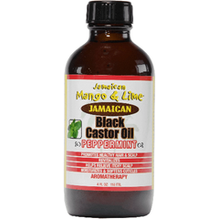 Jamaican Mango & Lime Peppermint Jamaican Black Castor Oil 118ml | BeautyFlex UK
