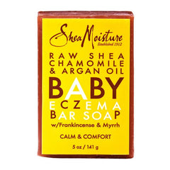 Shea Moisture Raw Shea Chamomile and Argan Oil Baby Eczema Bar Soap 141g | BeautyFlex UK