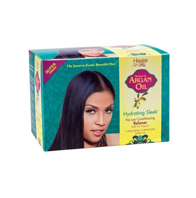 Hawaiian Silky Argan Oil No Lye Relaxer Super | BeautyFlex UK