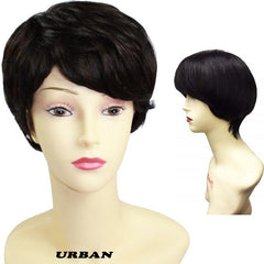 Rush Brazilian Virgin Human Hair Wig Natural Black - Urban | BeautyFlex UK