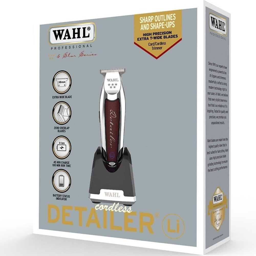 Wahl 5 Star Series Cordless Detailer Li Clipper | BeautyFlex UK