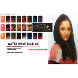 Cherish Water Wave Bulk 22'' Synthetic Hair Braids (All Colours)