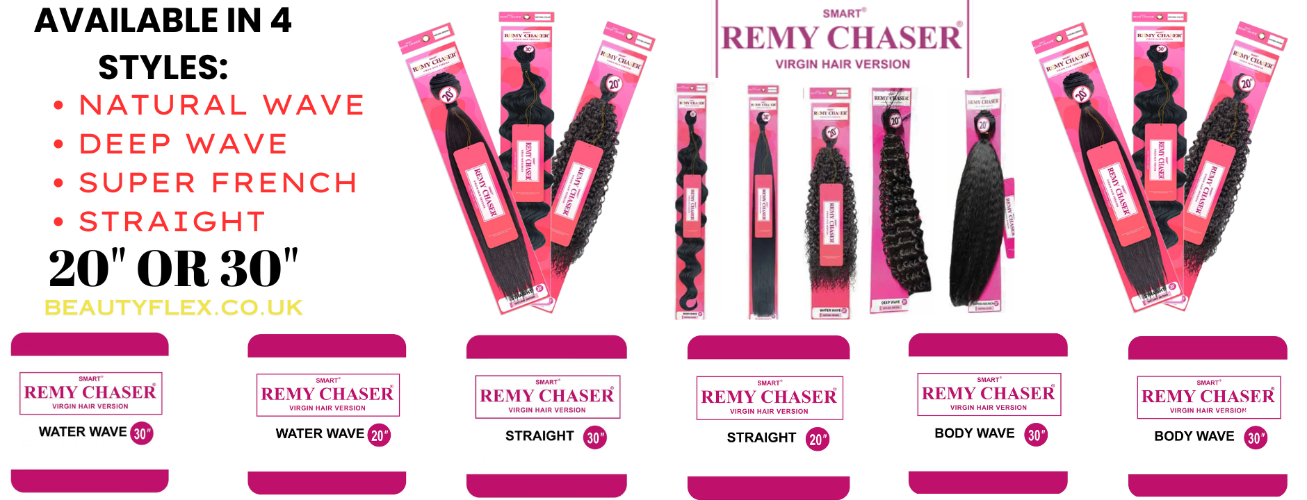Smart Remy Hair SMART BRAIDS REMY CHASER 20