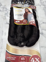 Cherish 4X French Curl Braid 18"/ ALL COLOURS