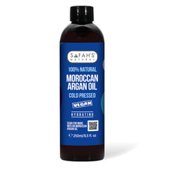 Safah's Natural 100% Natural Hydrating Moroccan Argan Oil 100ml