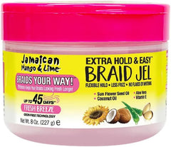 Jamaican Mango & Lime MEGA Hold & Easy Braid Jel 8oz