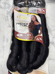 Cherish 4X French Curl Braid 18"/ ALL COLOURS