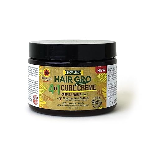 Tropic Isle Living Hair Gro 4n1 Curl Creme 354ml