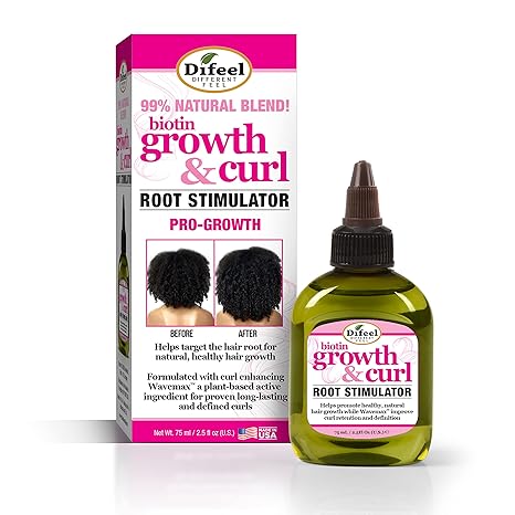 Difeel Growth & Curl Biotin Pro-Growth Root Stimulator 75ml