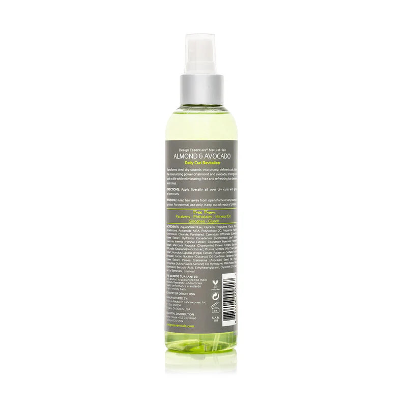 Design Essentials Almond & Avocado Daily Curl Revitalizer 235 ml - image 2