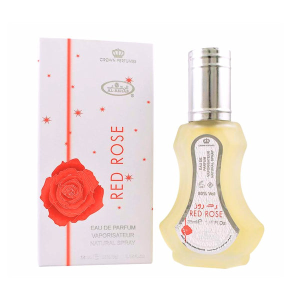 Al Rehab Perfume Spray - Red Rose 35ml Room Spray - Beauty Flex UK