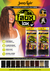 Jazzy Hair Soft Faux Lox Crochet Hair 12" Inches (All Colours) - Beauty Flex UK
