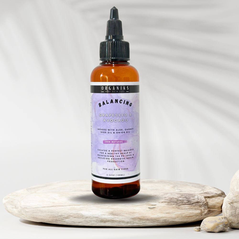 Organiks Balancing Hair Oil with Grapeseed Oil & Avocado Oil
