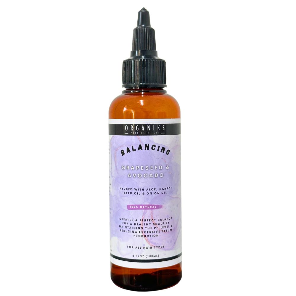 Organiks Balancing Hair Oil with Grapeseed Oil & Avocado Oil